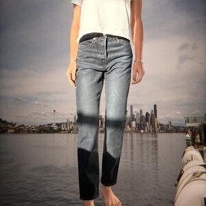 Levi’s Wedgie fit super dark wash slim fit jeans